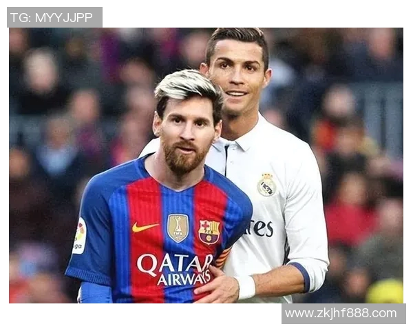 C罗与梅西巅峰对决精彩瞬间高清壁纸双重呈现